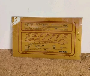 PHONOLA 5507 SCALA PARLANTE RADIO A VALVOLE • ORIGINALE VETRO ✅✅✅ - Foto 1 di 5