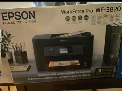 Workforce Pro WF-3820 Wireless All-In-One Printer with Auto 2-Sided Printing - Image 1 of 4