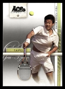 Yeu-Tzuoo Wang 2007 Ace Authentic Straight Sets #28 TENNIS *120 - Picture 1 of 2