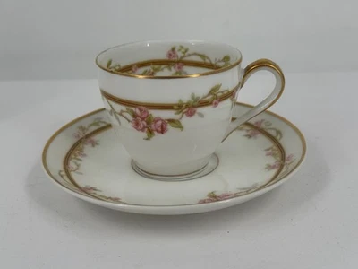 11 tazas y platillos vintage Theodore Haviland Limoges Francia Schleiger Demitasse Foto 1 de 4