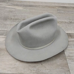 Sombrero Royal De Luxe Stetson Fedora Talla Desconocida Vaquero Vintage - Imagen 1 de 8