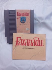 Faxanadu NES Very clean, with manual, no box