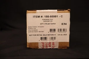 Pokemon TCG: Scarlet & Violet Temporal Forces SV05 Booster Box Sealed Case = 6x - Picture 1 of 2