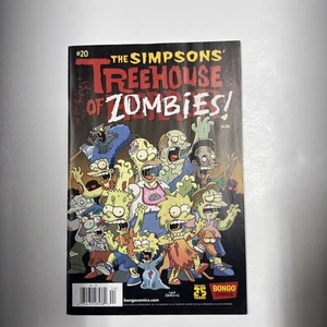The Simpsons Comic Book Treehouse Of Horrow Zombies # 20 Bongo Comics - Picture 1 of 4