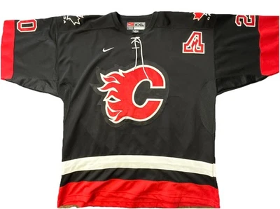 Nike Calgary Flames NHL Jersey XXL Black-Very Nice!! Clean! - Image 1 of 4