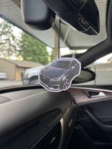 Bayern Automotive Hanging Audi Car Garage Air Freshener - New AudiScent (10PAK) - Picture 1 of 4