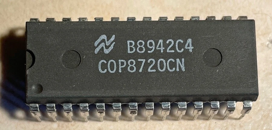 National COP8720CN COP8720 Single Chip MicroCMOS Microcontroller - NOS - Image 1 of 1
