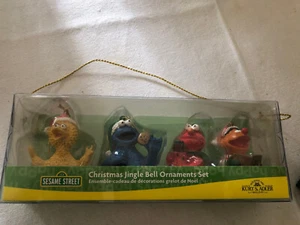 Set of 4, Sesame Street ornaments - Picture 1 of 5