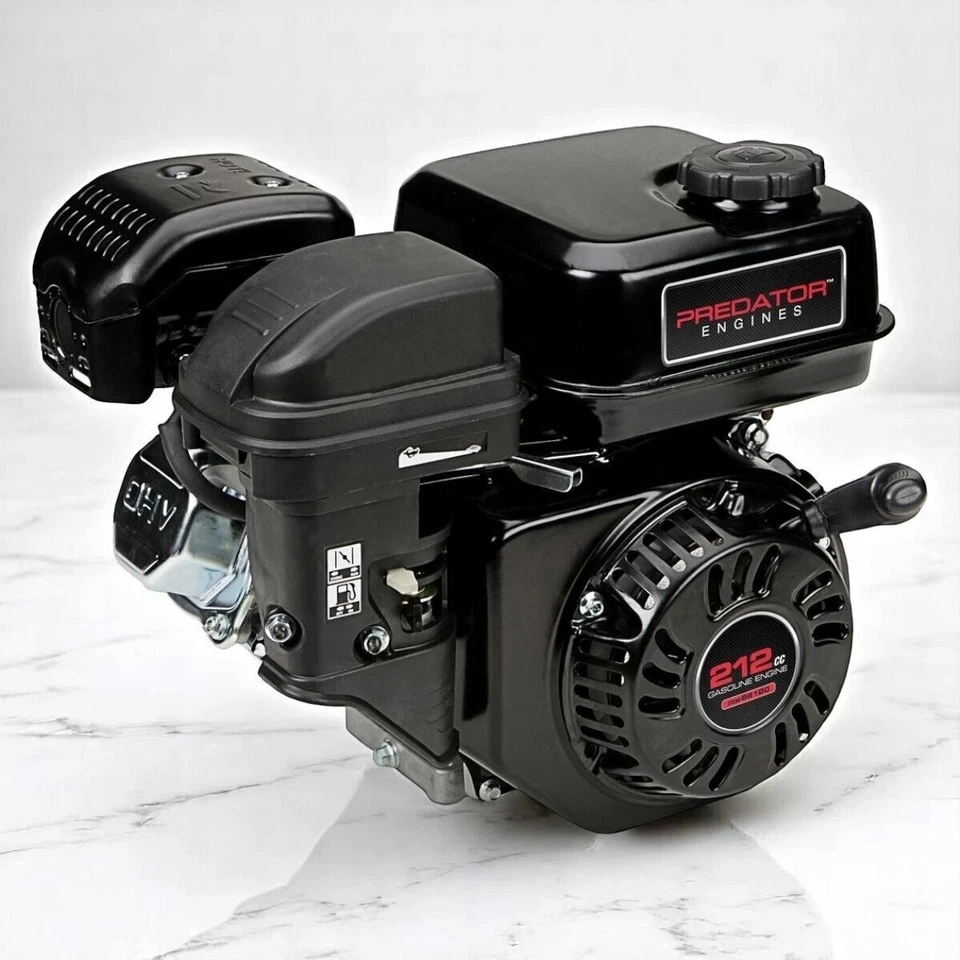 Predator Engines 6.5 HP 212cc OHV Horizontal Shaft Gas Engine, CARB - Image 1 of 4