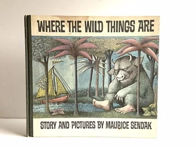Maurice Sendak WHERE THE WILD THINGS ARE 1st Edition Early Printing  RARE Foto 1 de 4
