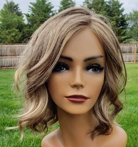 Gabor SOFT AND SUBTLE Petite/Avg Wig NEW Honey Toast GL14-16 LACEFRONT MONOPART - Picture 1 of 8