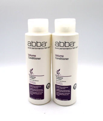 Lot/2 Abba Volume Conditioner ProQuinoa Complex Natural Hair Rescue ~ 8 oz x 2 ~ - Image 1 of 2