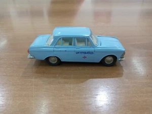 Moskvitch 412 light blue A2 USSR CCCP Rare 1/43 metal. Moskvich NOVOEXPORT - Picture 1 of 9