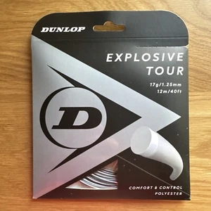 Dunlop Explosive Tour 17g Tennis String Set - Picture 1 of 9