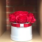Luxury Flower Hat Box Red Arrangement Birthday Gift Wedding