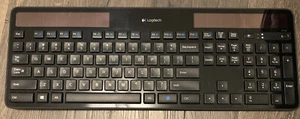 Logitech K750 WIRELESS SOLAR BLACK KEYBOARD KEYCAPS KEYS FULL ASSEMBLY (Y-R0016) - Picture 1 of 4