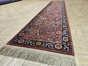 2.6x12 KARASTAN GENUINO ISFAHÁN 700 -766 ALFOMBRA 100% LANA EXCELENTE ESTADO - Imagen 1 de 13