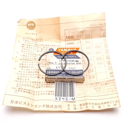 Yamaha YL1 100L1 Piston Ring OS STD NOS JAPAN #16 - Image 1 of 4