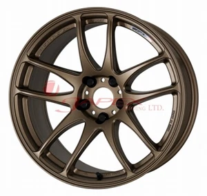WORK EMOTION CR Ultimate Kiwami 18in 9.5J +38/+30/+20/+12 5x114.3 Ash Titanium - Picture 1 of 3