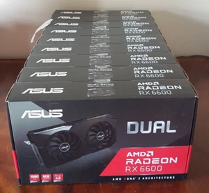 Asus Dual AMD Radeon RX 6600 Gaming Graphics Card - Picture 1 of 15