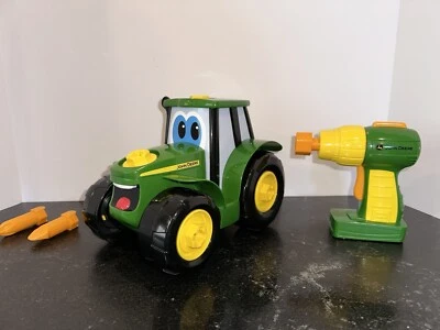 John Deere Build-a-Johnny Tractor Toy - Kids 18 Mo Up - Toy Drill - Image 1 of 3