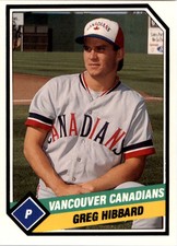 1989 Vancouver Canadians CMC #3 Greg Hibbard