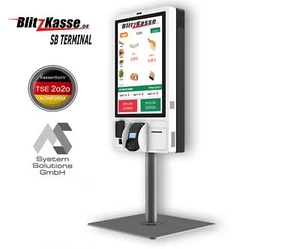 Blitz!Kasse Selbst Bedienungs Terminal SB Terminal BESTELLTERMINAL Self Service - Bild 1 von 2