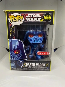 Funko Pop! Darth Vader #456 Target Disney Star Wars Retro Series Box JUNE - Picture 1 of 8
