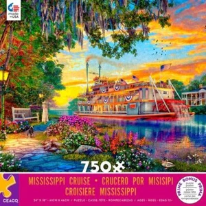 Rompecabezas Ceaco; Crucero Mississippi de Dominic Davison; 750 piezas; 2806-3 - Imagen 1 de 2