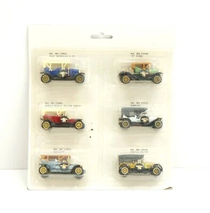 Lotto n. 6 Mini Auto d'Epoca in Metallo e Plastica - Foto 1 di 2