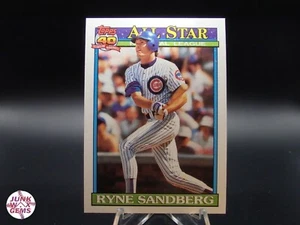 1991 Topps 40 aniversario All-Star #389 Ryne Sandberg como nuevo - Imagen 1 de 2