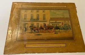 Getting Ready Hearns Hotel Clonmel 1886 Antique Lithograph Advertising Ireland - Picture 1 of 14
