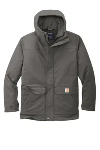 Carhartt Men's Super Dux Insulated Hooded Coat NWT - Picture 1 of 3