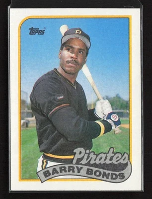 1989 Topps #620 Barry Bonds Pittsburgh Pirates Excelente Foto 1 de 2