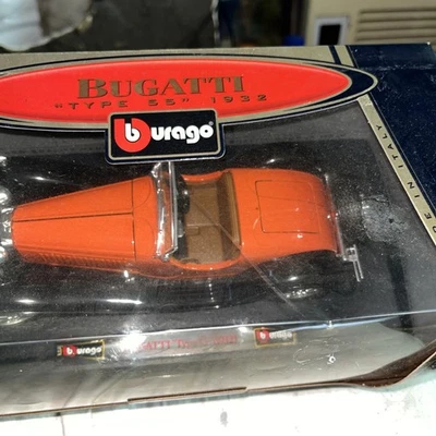 BURAGO 1/24 1932 Bugatti Tipo 55 cod. 0538 Foto 1 de 4