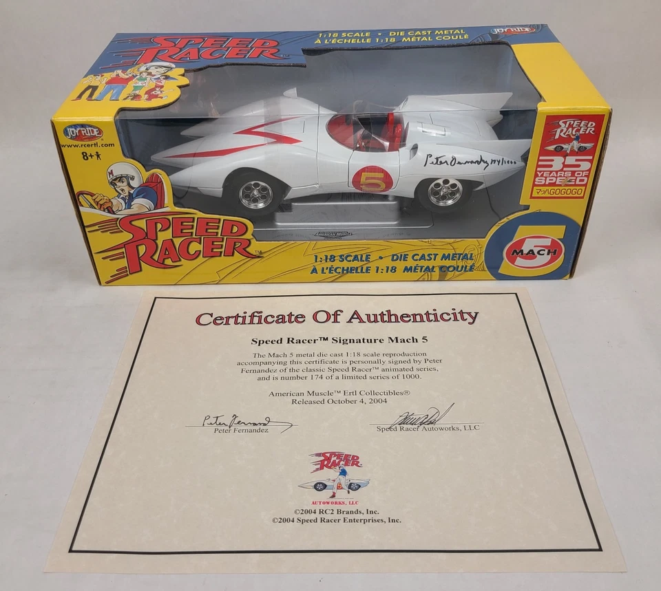 Speed Racer Mach 5 Chrome by Joyride 1 18