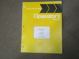 International Harvester 510 515 Pay Loader Owners & Maintenance Manual - Picture 1 of 2