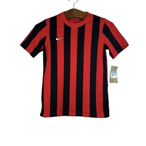 Nike Youth Kids Red Black Jersey Size M NWT CW3820-658 Athletic - Picture 1 of 11