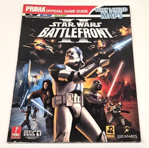 Star Wars Battlefront II Prima Guía Oficial del Juego Cubiertas PC, PS2 y Xbox - En muy buena condición - Imagen 1 de 4