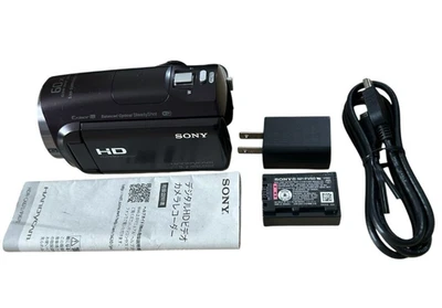 SONY HDR-CX670 DIGITAL HD VIDEO CAMERA RECORDER HANDYCAM 9.2MP Sony Lens G 30x - Image 1 of 4