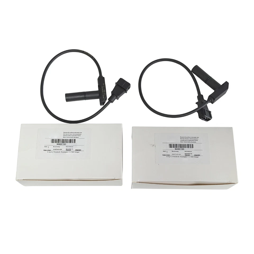 New 2Pcs FOR Porsche 944 924S & 968 flywheel & crank position & reference sensor Foto 1 de 4