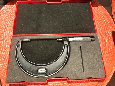 STARRETT 436.1RL-4 3-4" BALL OUTSIDE MICROMETER - Image 1 of 4