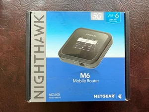 Netgear Nighthawk M6 1 Port Mobile WLAN Router WiFi6 5G - Picture 1 of 13
