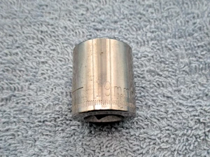 Craftsman 19mm Socket Metric 3/8" Drive 6 Point Inverted G1 Series 43549 Vintage - Bild 1 von 6