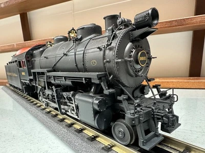 O Scale 2 Rail 22-3563-2 MTH Pennsylvania 2-8-0 H10S Steam Engine w/ Tender Used - Image 1 of 4