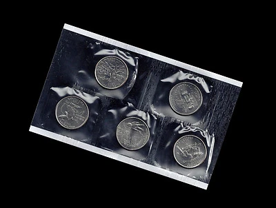 2002 P Tennessee Ohio Louisiana Indiana Mississippi Statehood Quarter Mint Set - Image 1 of 2