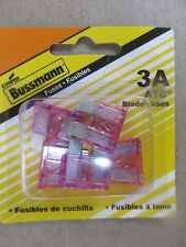 Bussmann Cooper Fuses Pink ATC 3 Amp