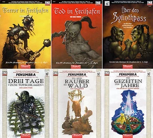BUNDLE-6 x D&D-Tod-Terror-Freihafen-Tage-Totschlagen-Räuber-Wald-Gezeiten-Jahre - Picture 1 of 1