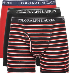 Authentic Polo Ralph Lauren 3 Cotton Boxer Briefs Classic Fit Size XL - Picture 1 of 8