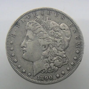 1890-O U S Silver Morgan Dollar $1 Coin 90% Silver - Bild 1 von 2